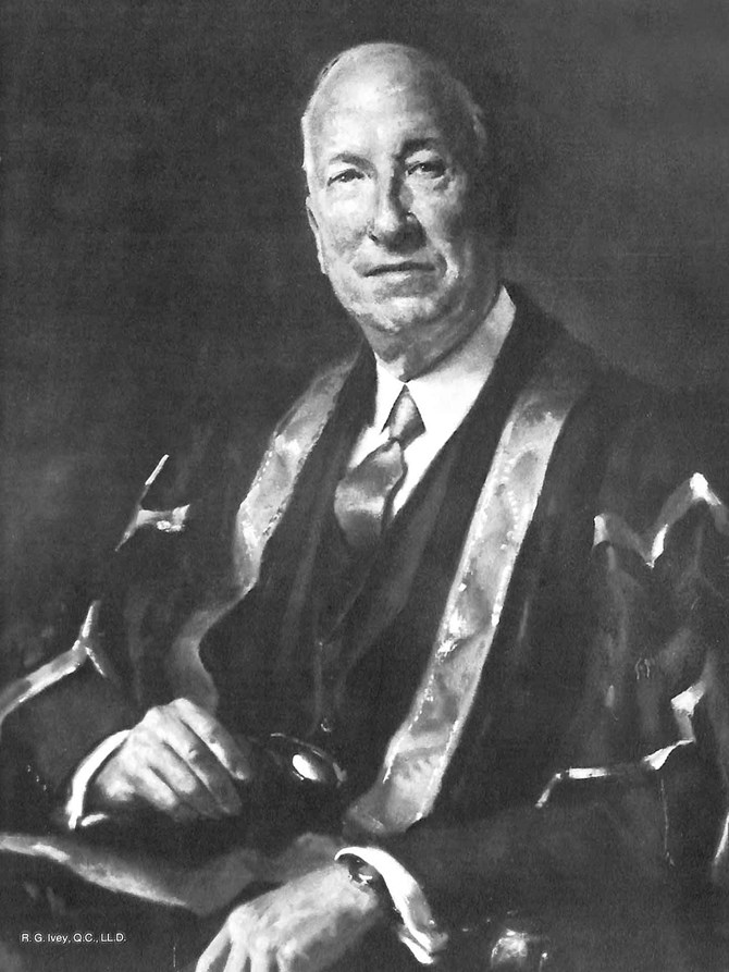 A portrait of Richard G. Ivey (1891-1974)