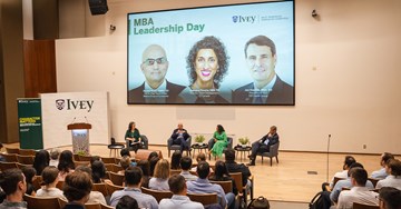 Prominent business leaders share inspiring life lessons for MBA Leadership Day