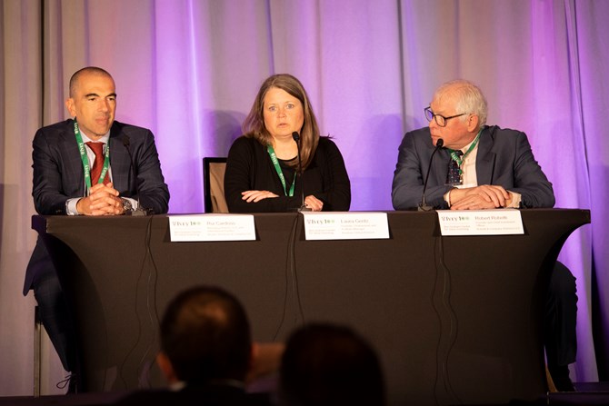 Laura Geritz Answering Questions During Panel 2 Q&A Session