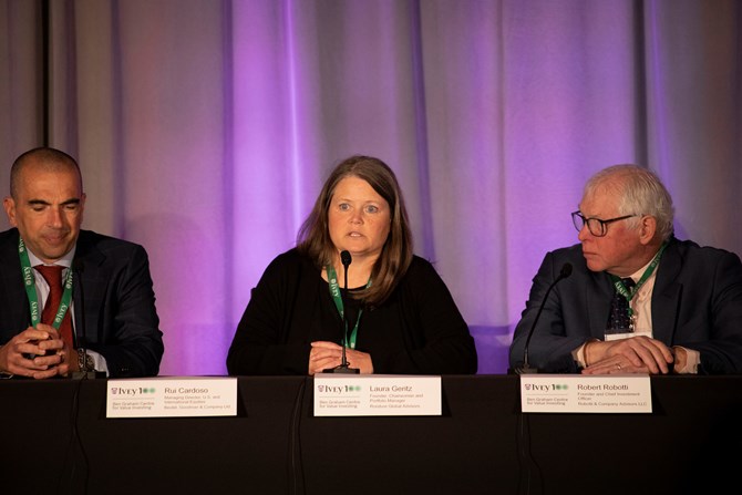 Laura Geritz Answering Questions During Panel 2 Q&A Session