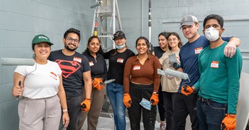 MBA students give back to the community for Social Impact Day