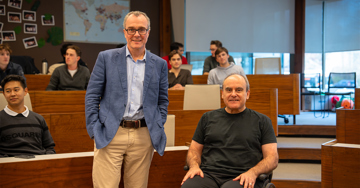 Leading Canadian tech investor, John Ruffolo, shares insights with Ivey students on scaling Canadian tech