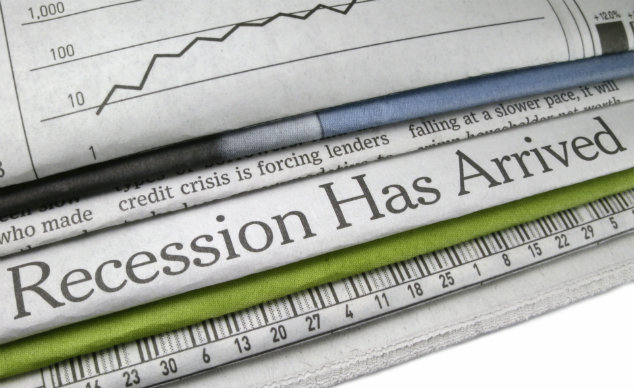 recession has arrived