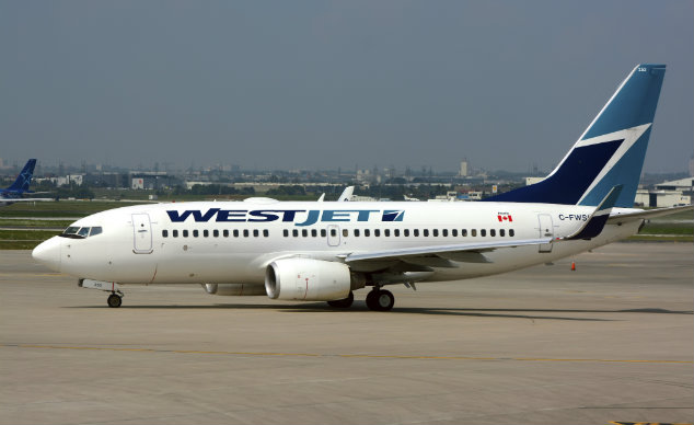 WestJet plane