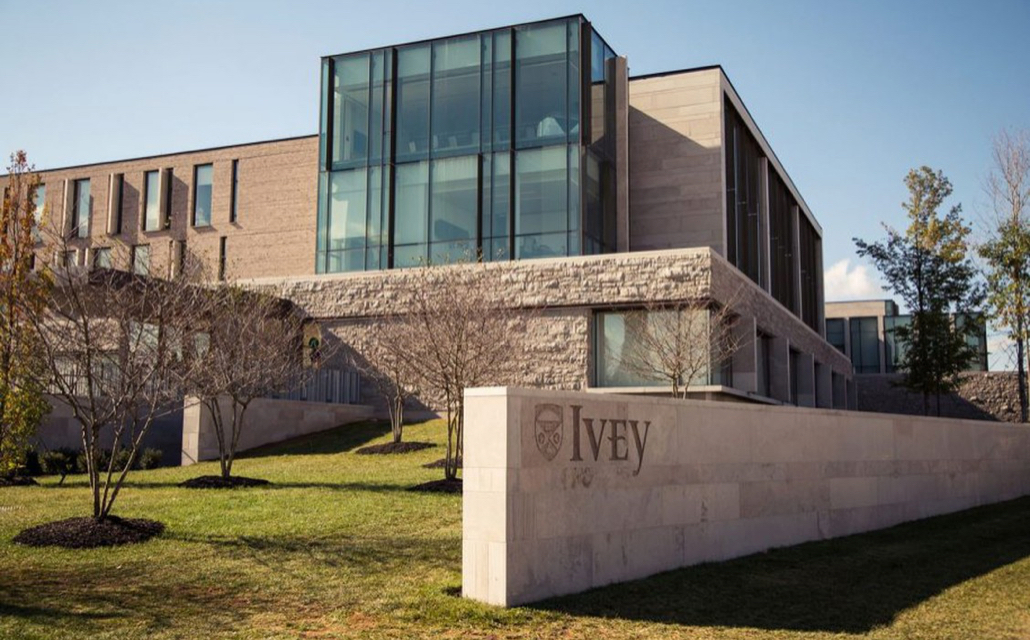 Richard Ivey Building Southwest Corner