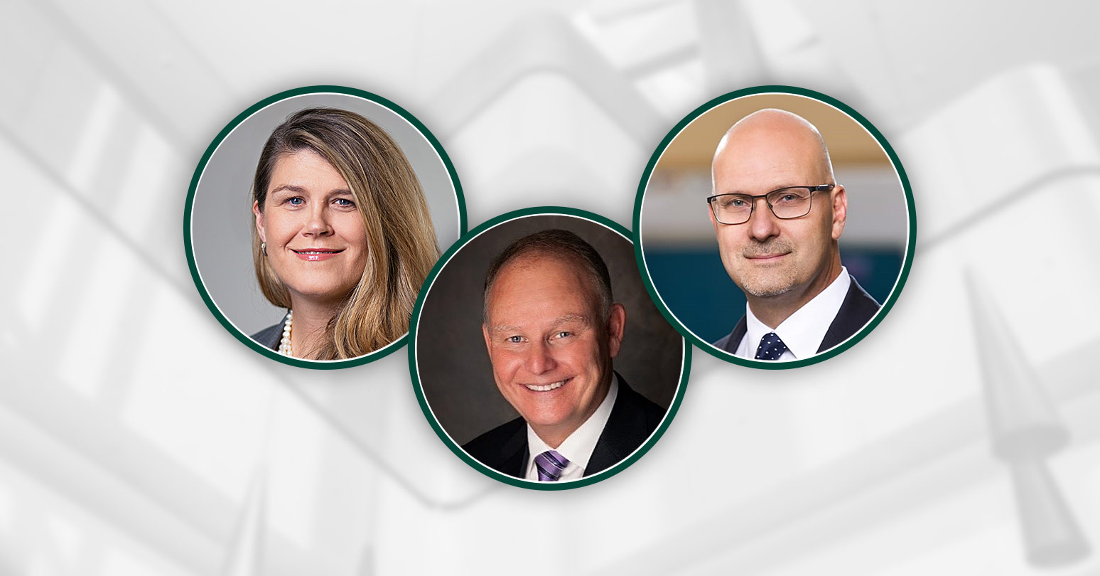 L-r: Lenna Koszarny, Major-General (Ret.) David Fraser, and Daniel Bilak