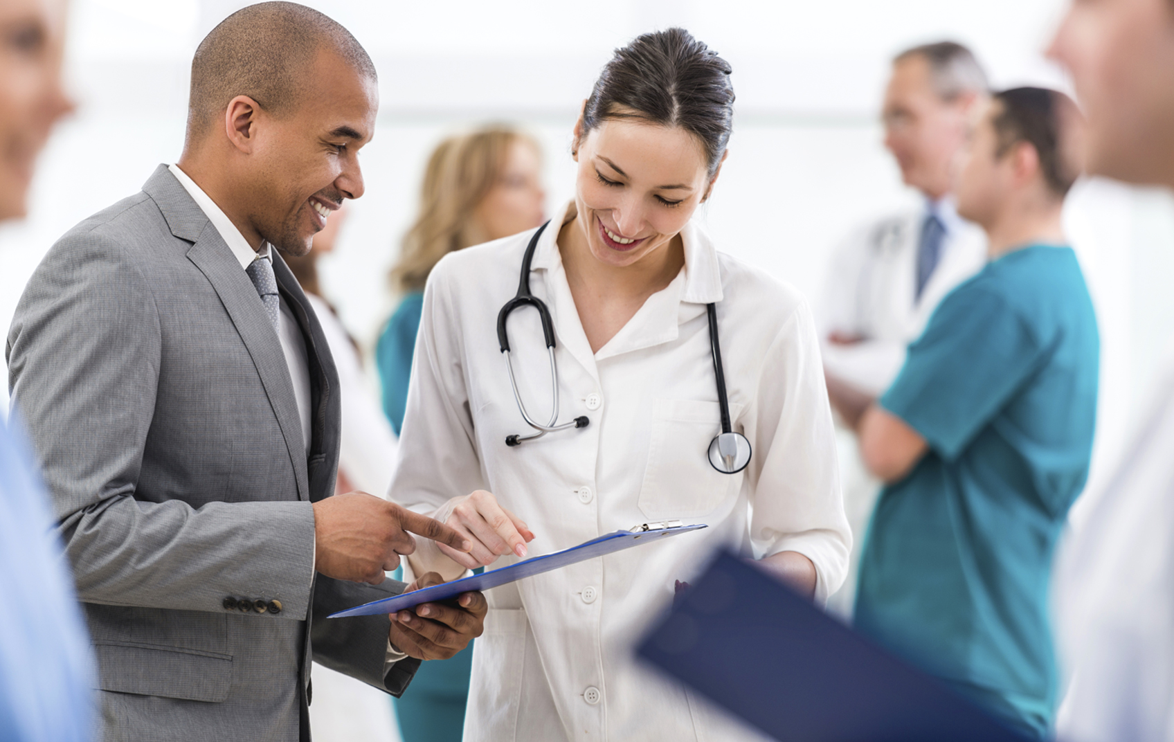 Doctor and businessperson