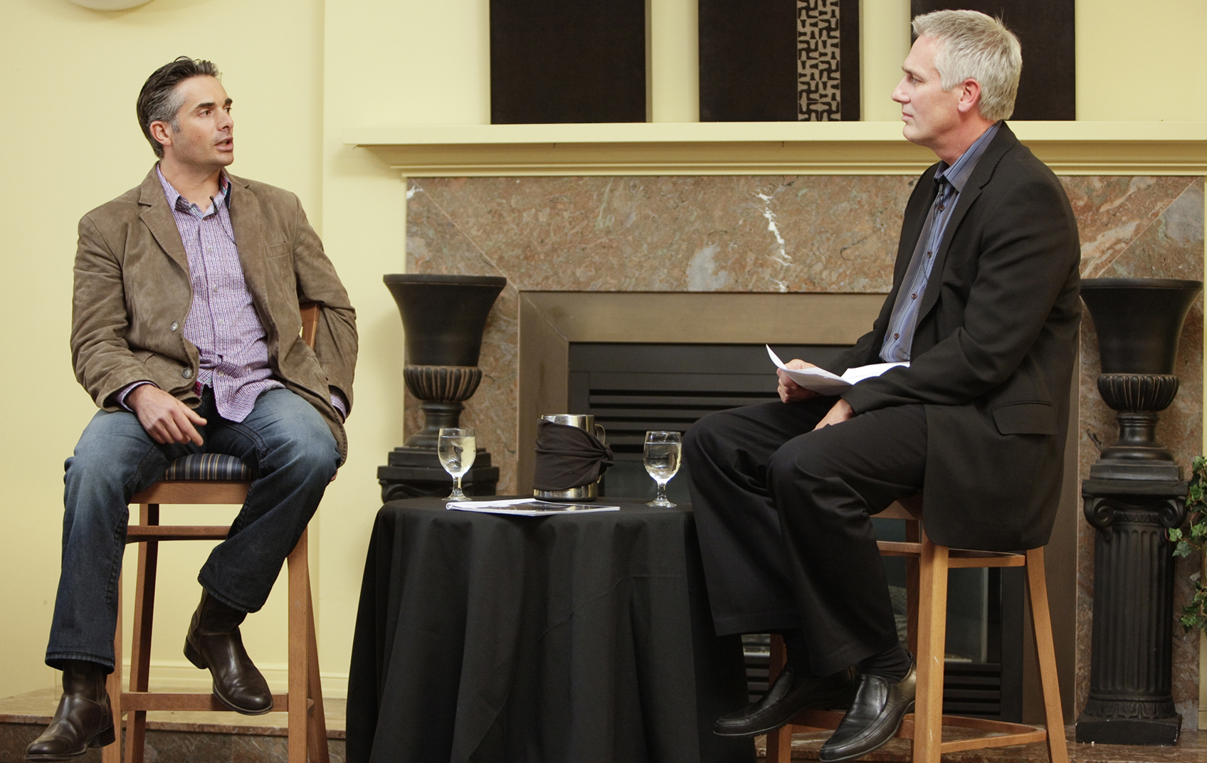 Anton Rabie and Ron Close