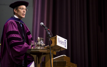 Values matter, says honorary degree recipient Jeff Orr