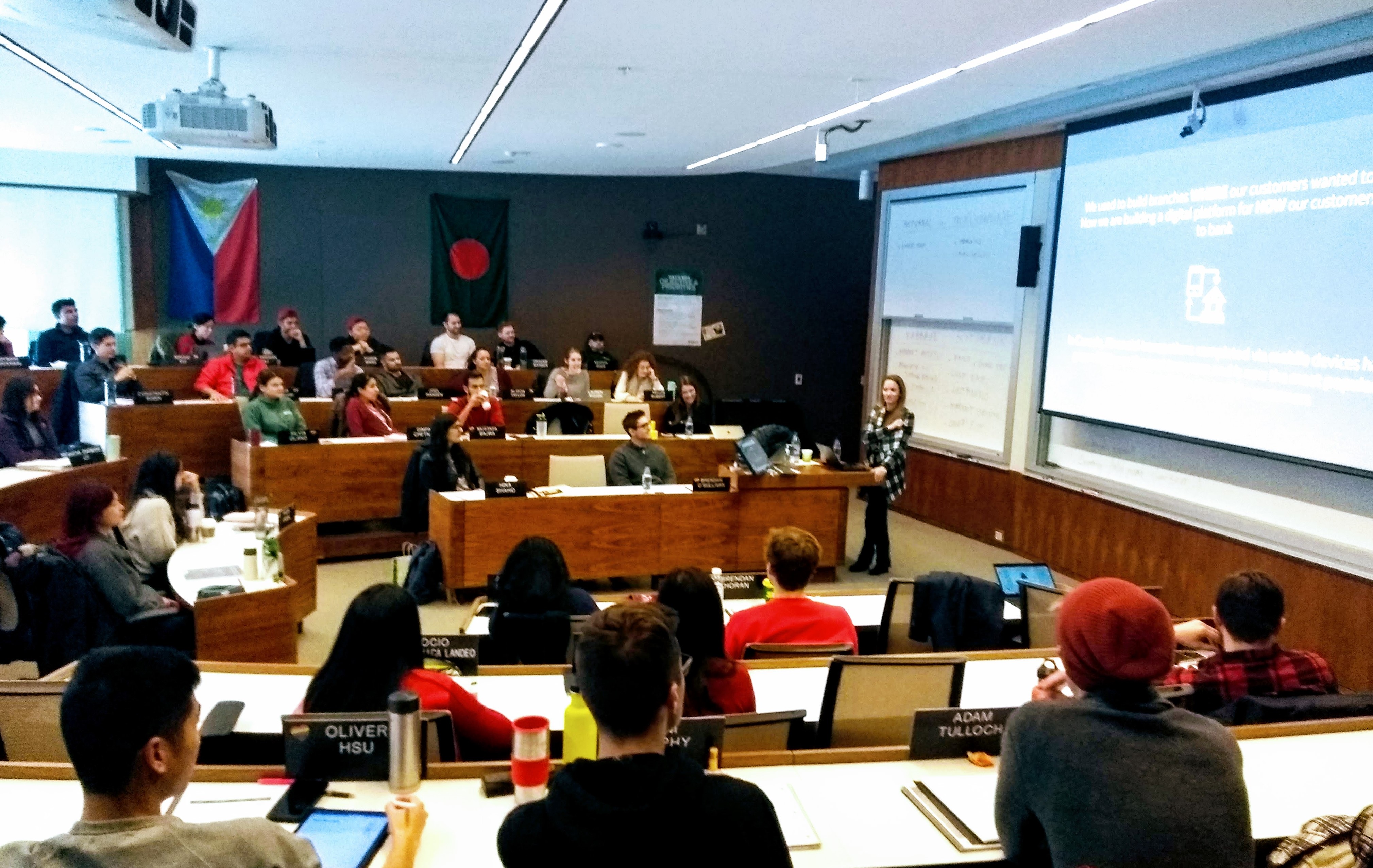 Scotiabank's Carmen Sequeira And Veronica Chapa