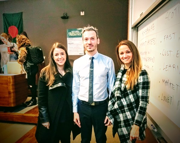 Veronica Chapa, JP Vergne and Carmen Sequeira