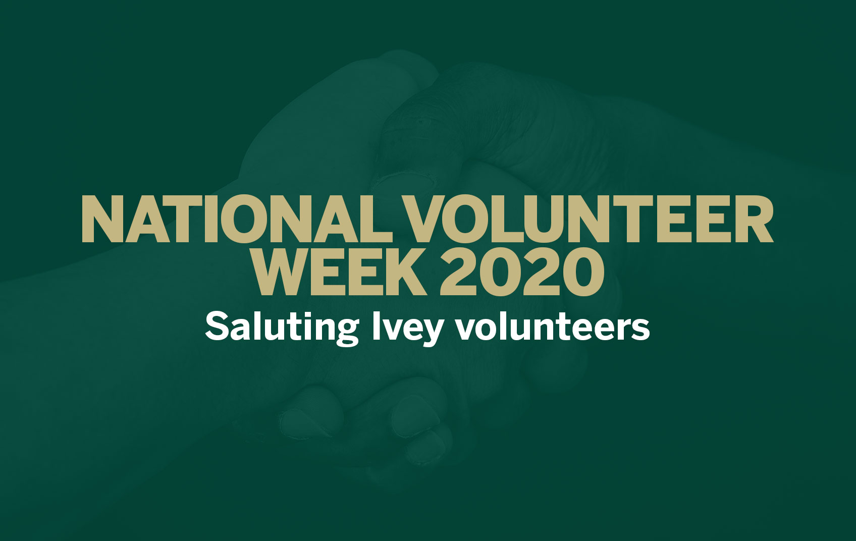 National Volunteer Week