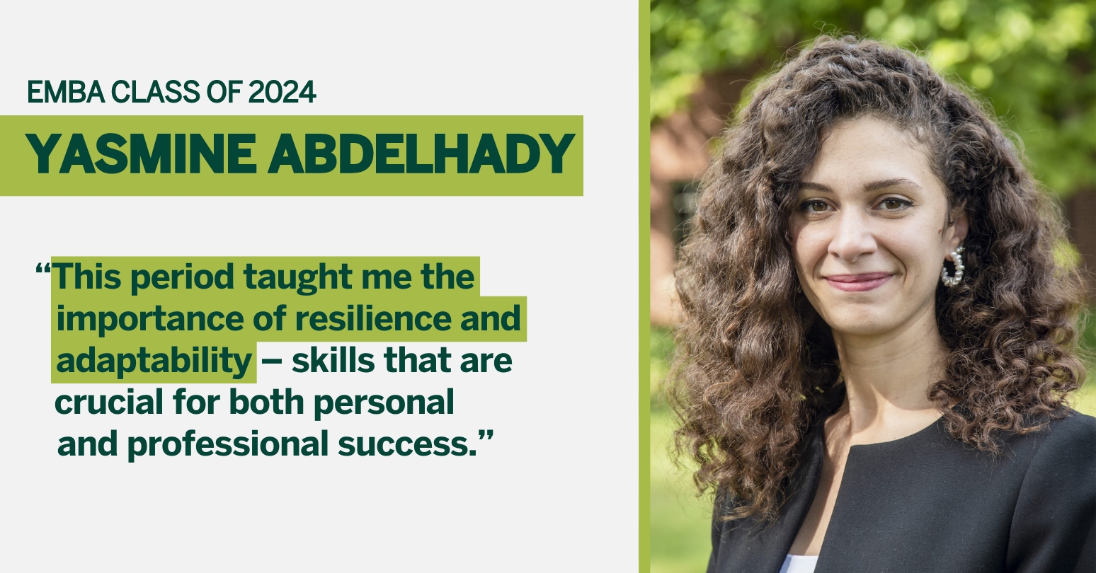 EMBA Class of 2024 Yasmine Abdelhady