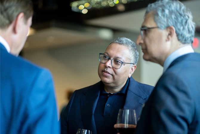 Salim Teja and Mahmood Nanji