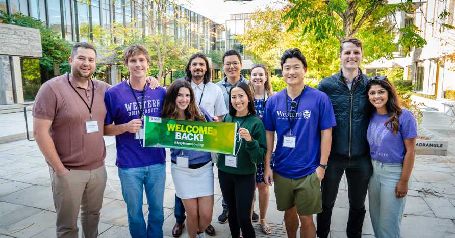 Alumni gather for a memorable Ivey Homecoming 2025