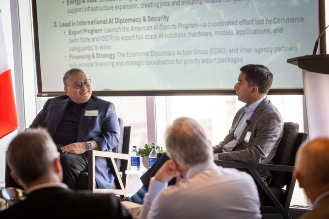 Salim Teja and Dev Saxena