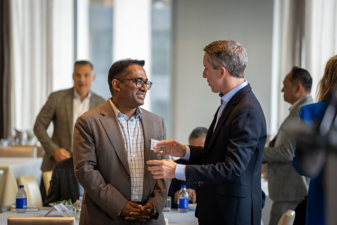 Romel Mostafa and Dave Forestell 