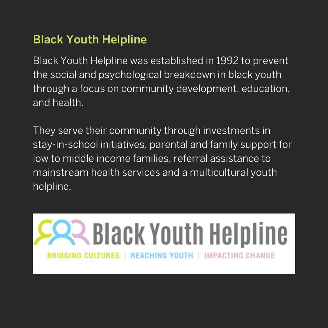 Black Youth Helpline