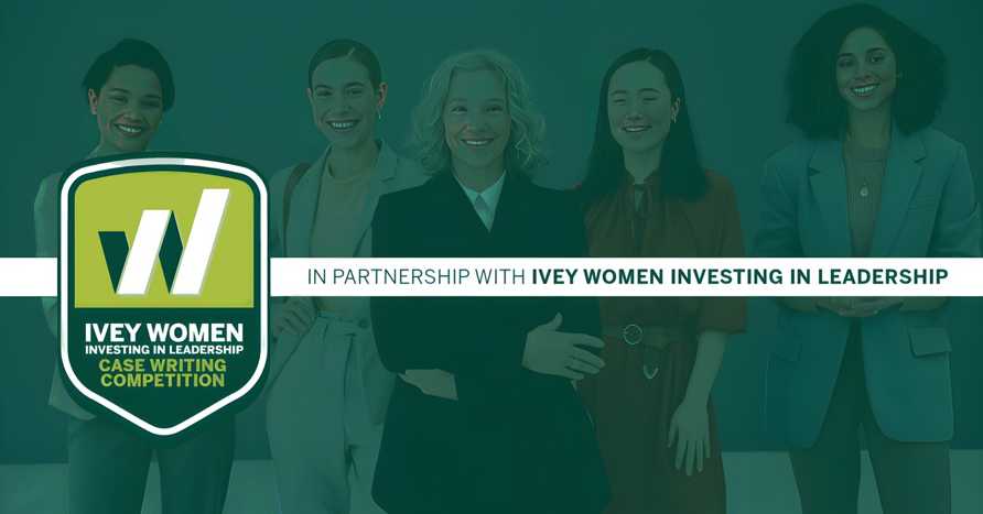 Ivey faculty recognized in inaugural IWIL Case Writing Competition