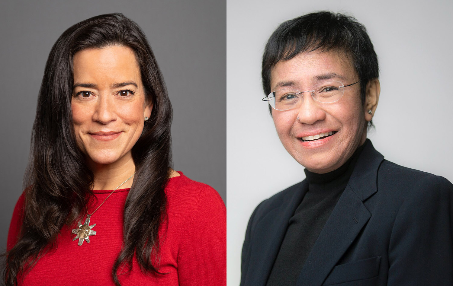 The Honourable Jody Wilson-Raybould; Maria Ressa