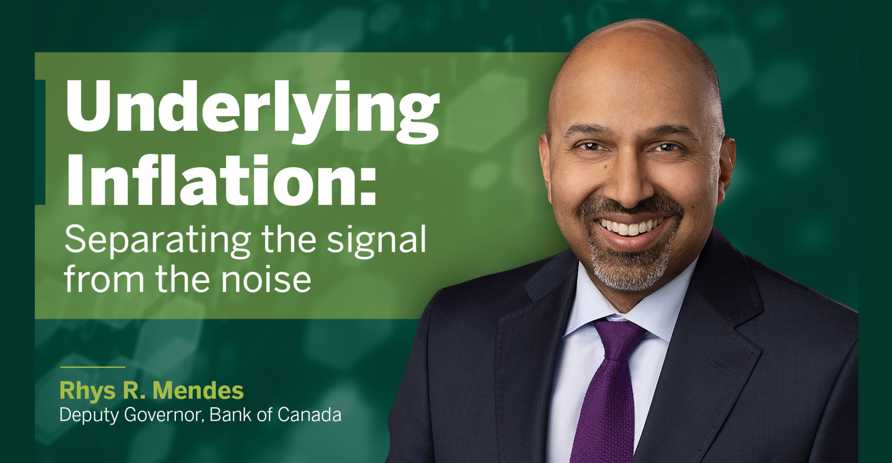 Public Address | Underlying inflation: Separating the signal from the noise