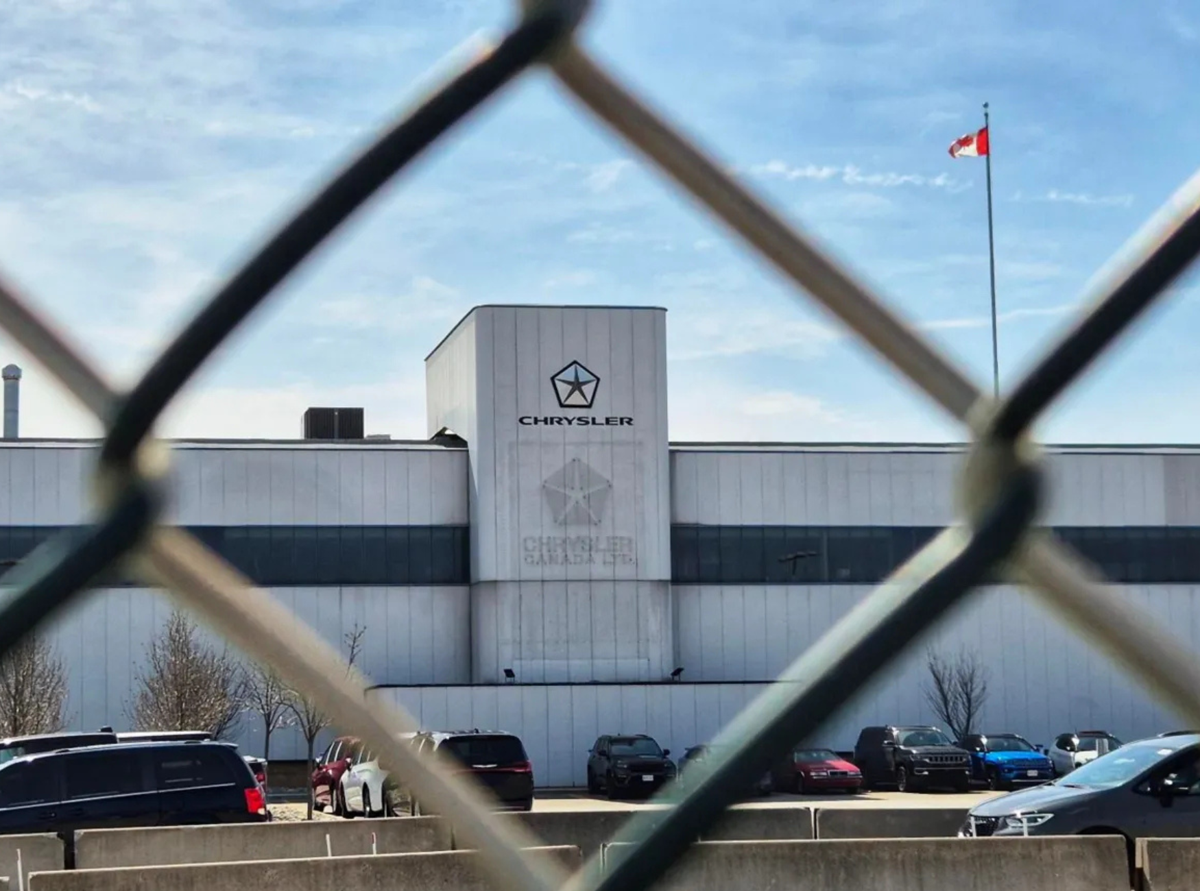 Stellantis plant in Windsor, Ontario/BBC/Ali Abbas