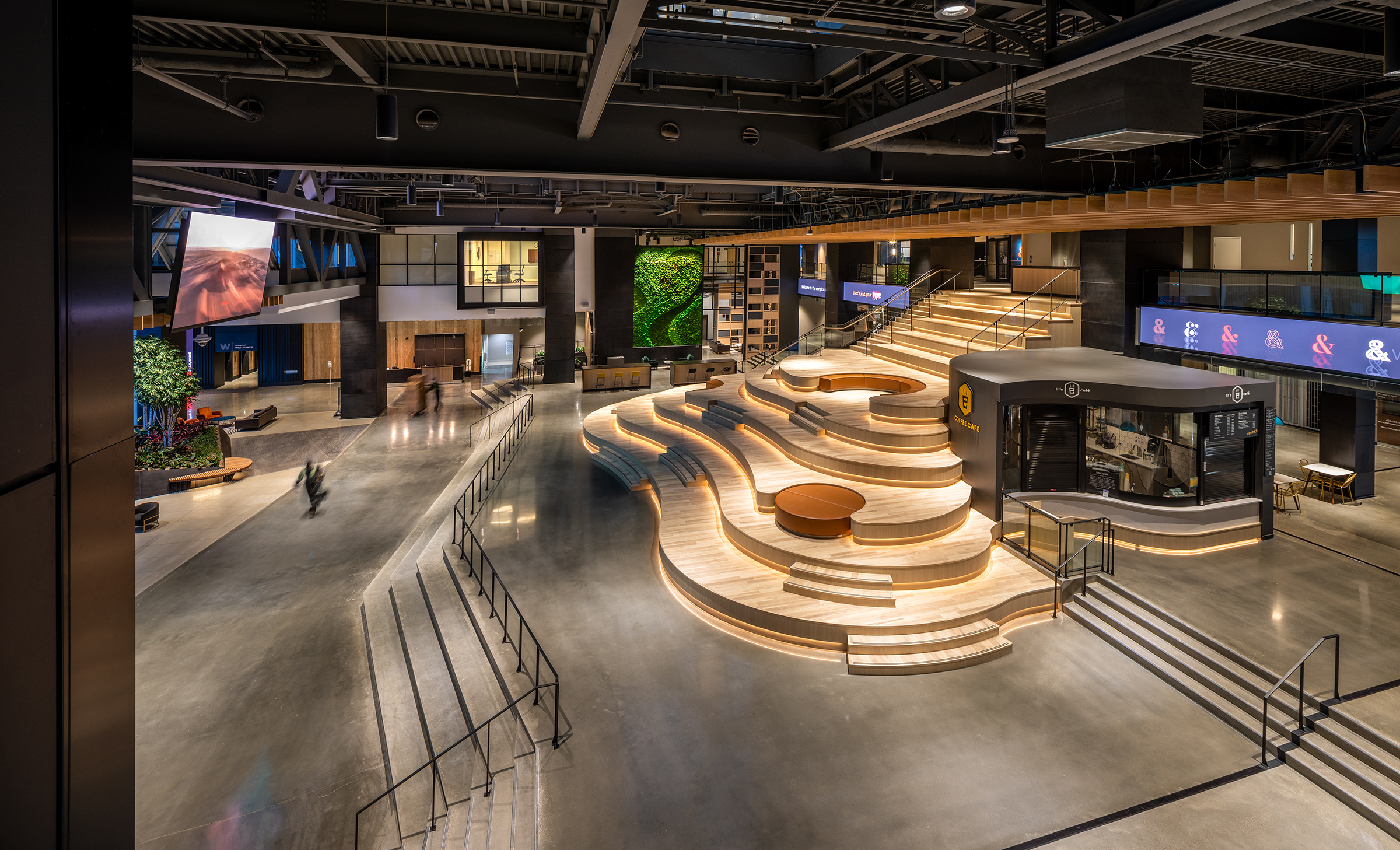 The Ampersand lobby in Calgary