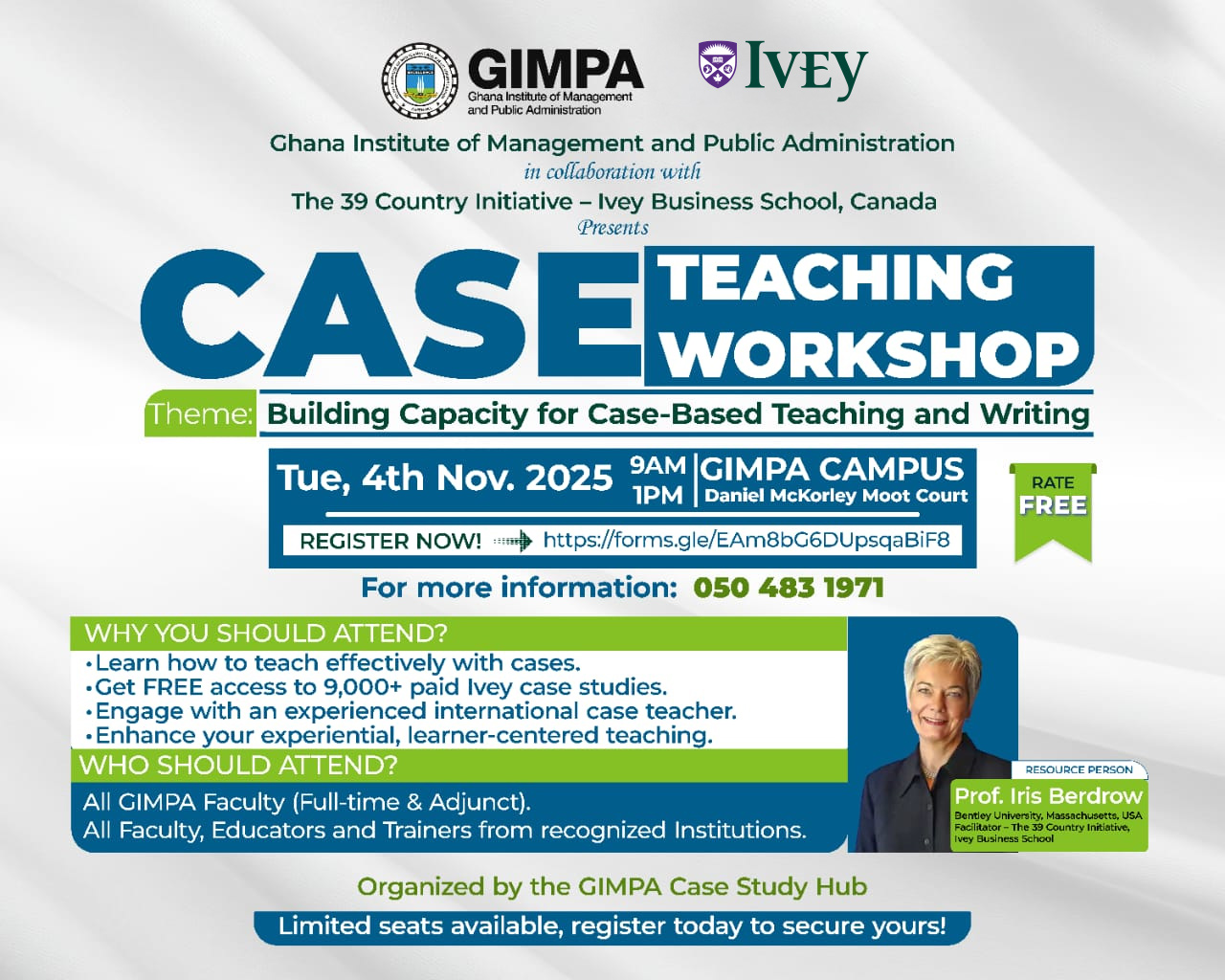 Poster for GIMPA workshop