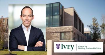 Food executive and sustainability investor Jonathan Belair joins Ivey Sustainability Advisory Council