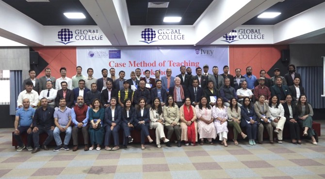 Workshop Attendees at The Global College of Management