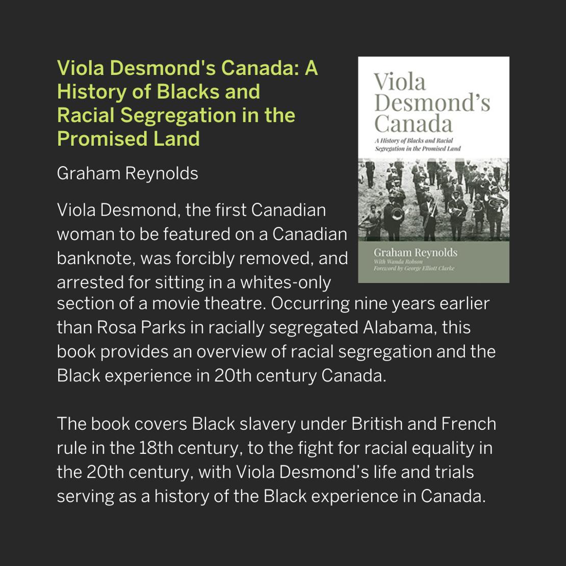 Viola Desmond's Canada