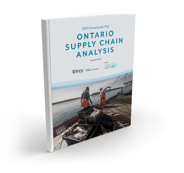 100% Great Lake Fish: Ontario Supply Chain Analysis 3D Cover page