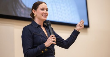Tessa Virtue inspires Ivey students with lessons on failure, resilience, and purpose