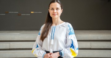 Displaced Ukrainian woman forging a new path through Ivey’s MBA