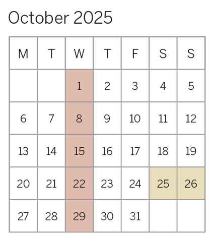 October 2025