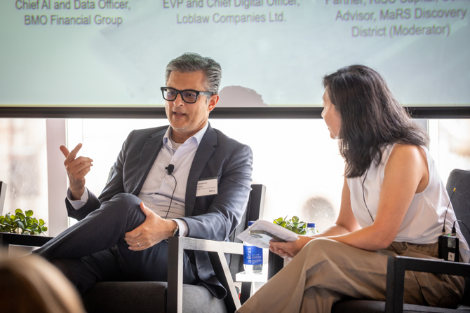 Muhammad Mamdani and Jenny Yang