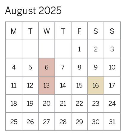 August 2025